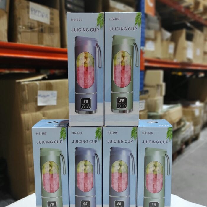 Licuadora de frutas de 450ml 8 cuchillas