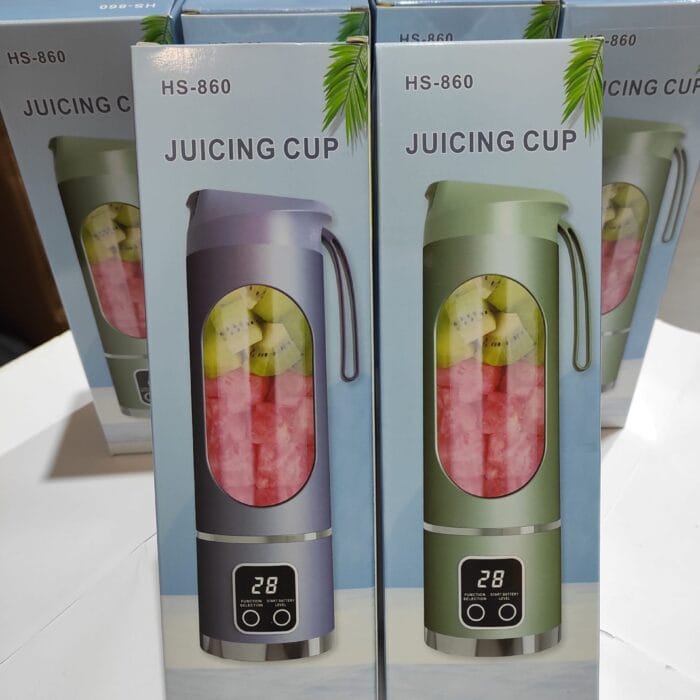 Licuadora de frutas de 450ml 8 cuchillas