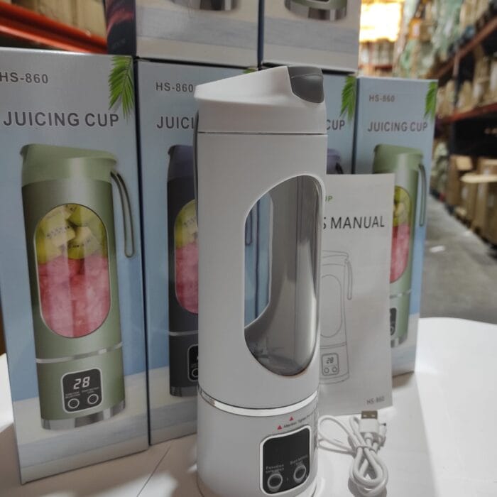 Licuadora de frutas de 450ml 8 cuchillas