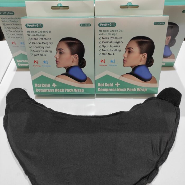 Almohadilla de gel reutilizable para cuello frío y calor