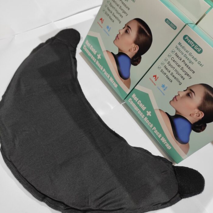Almohadilla de gel reutilizable para cuello frío y calor
