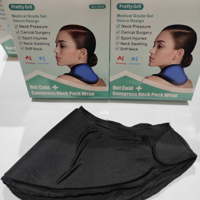 Almohadilla de gel reutilizable para cuello frío y calor