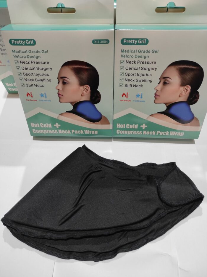 Almohadilla de gel reutilizable para cuello frío y calor