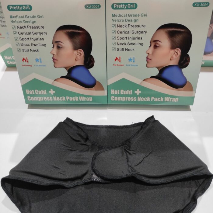 Almohadilla de gel reutilizable para cuello frío y calor