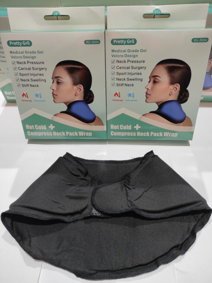 Almohadilla de gel reutilizable para cuello frío y calor