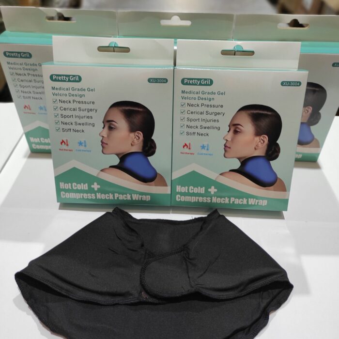 Almohadilla de gel reutilizable para cuello frío y calor
