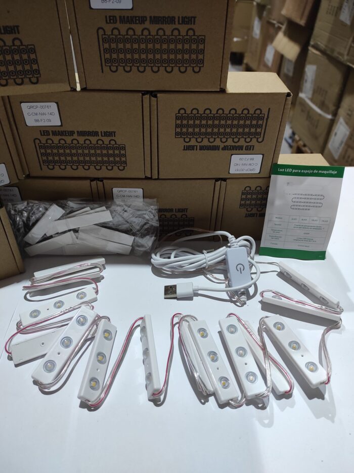 Tira de led para espejo