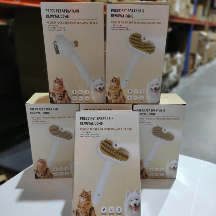 Cepillo de vapor para mascotas