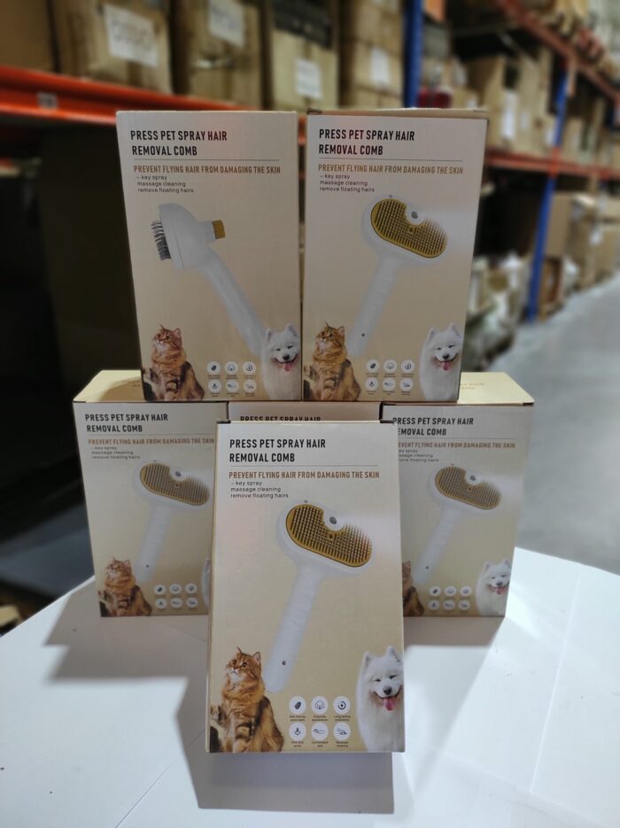 Cepillo de vapor para mascotas