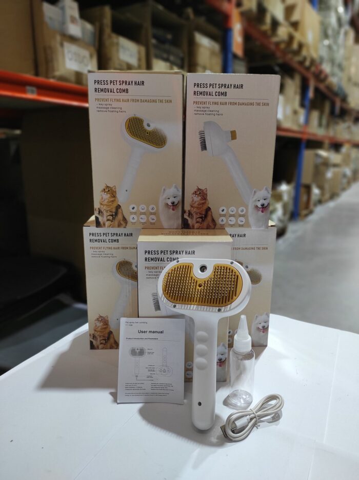 Cepillo de vapor para mascotas