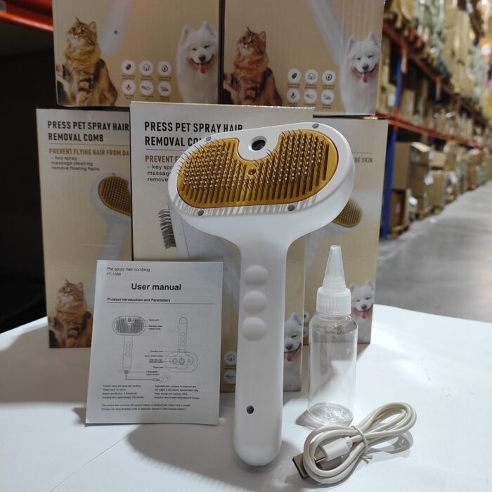 Cepillo de vapor para mascotas