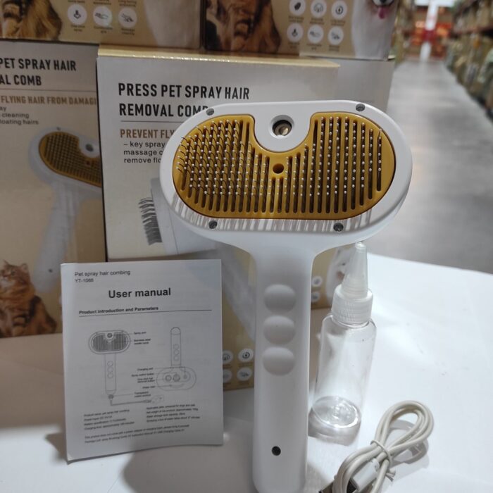 Cepillo de vapor para mascotas