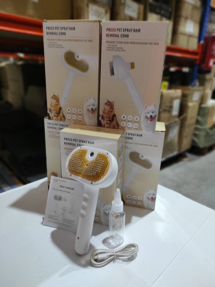 Cepillo de vapor para mascotas