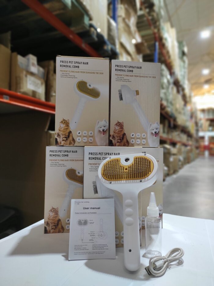 Cepillo de vapor para mascotas