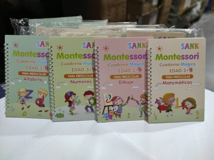 Cuaderno mágico de escritura para Niños 4und