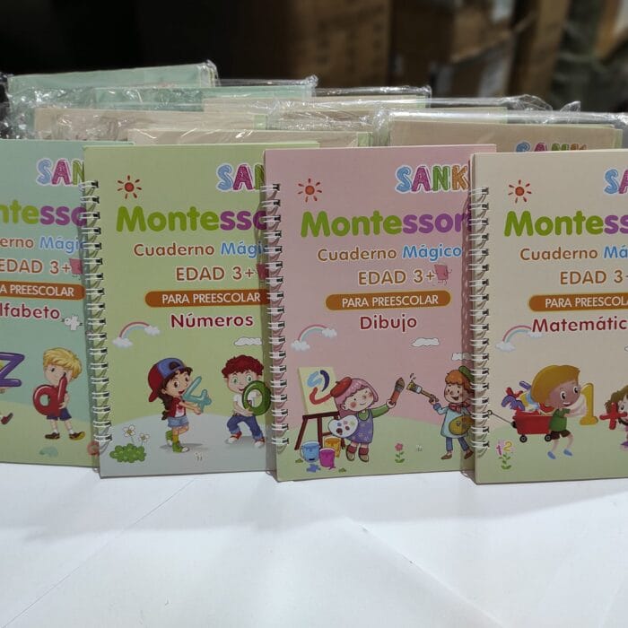 Cuaderno mágico de escritura para Niños 4und