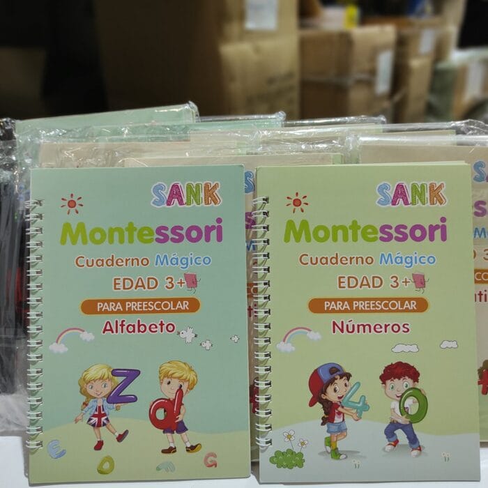 Cuaderno mágico de escritura para Niños 4und