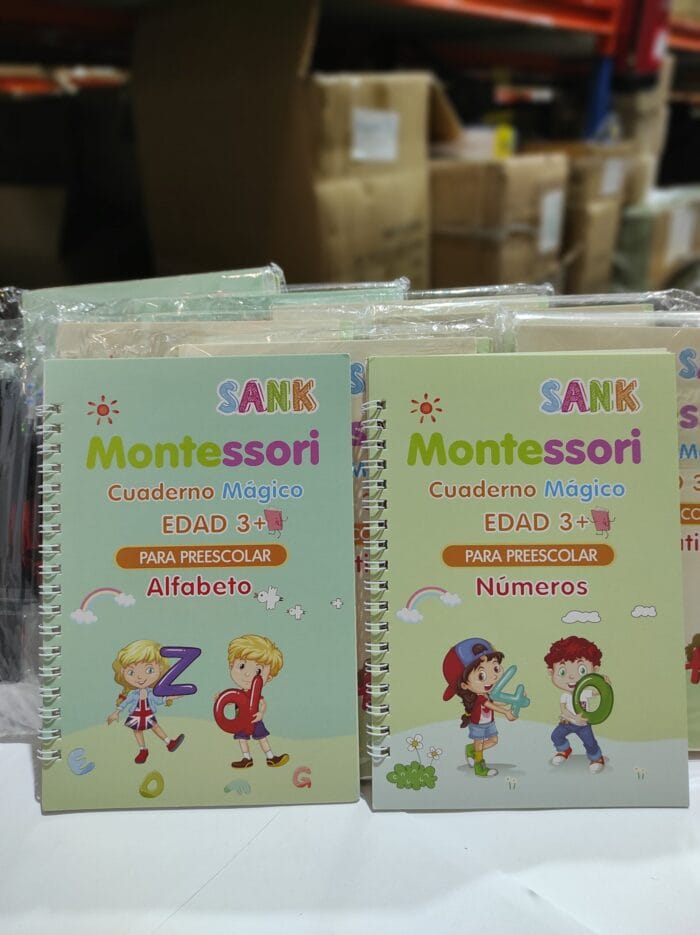 Cuaderno mágico de escritura para Niños 4und