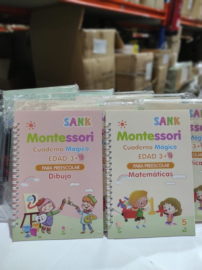 Cuaderno mágico de escritura para Niños 4und