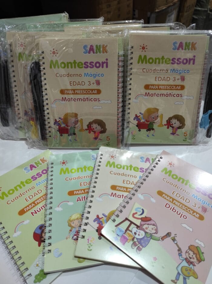 Cuaderno mágico de escritura para Niños 4und