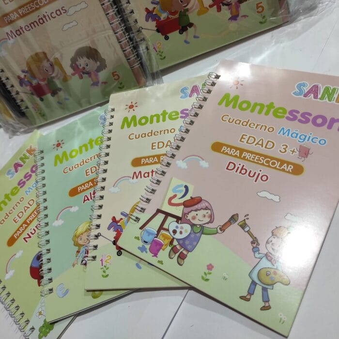 Cuaderno mágico de escritura para Niños 4und