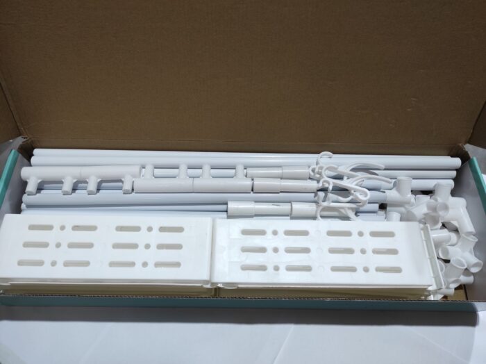 Estantería sobre Lavadora blanco