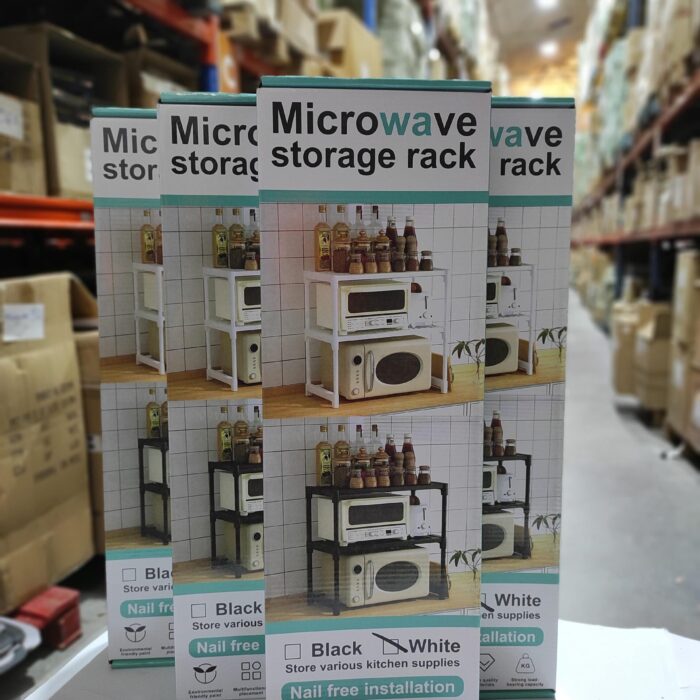 Estanteria extensible para microondas