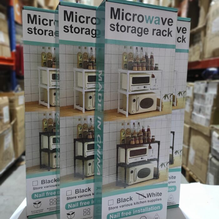 Estanteria extensible para microondas
