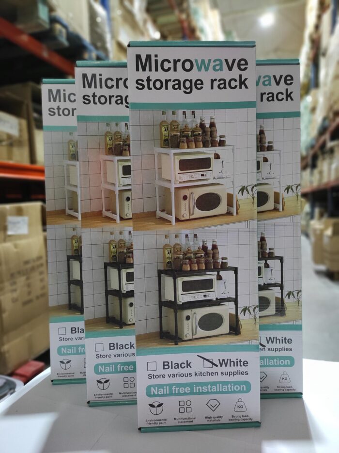 Estanteria extensible para microondas
