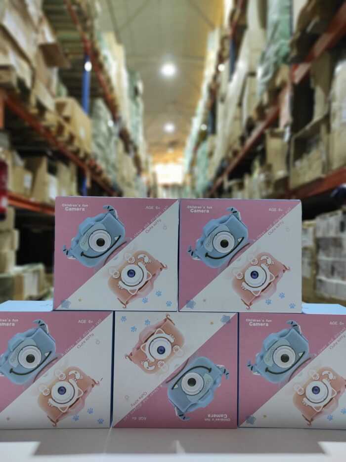 Cámara para Niños con Correa 1080P 2,0 Pulgadas Azul Gato