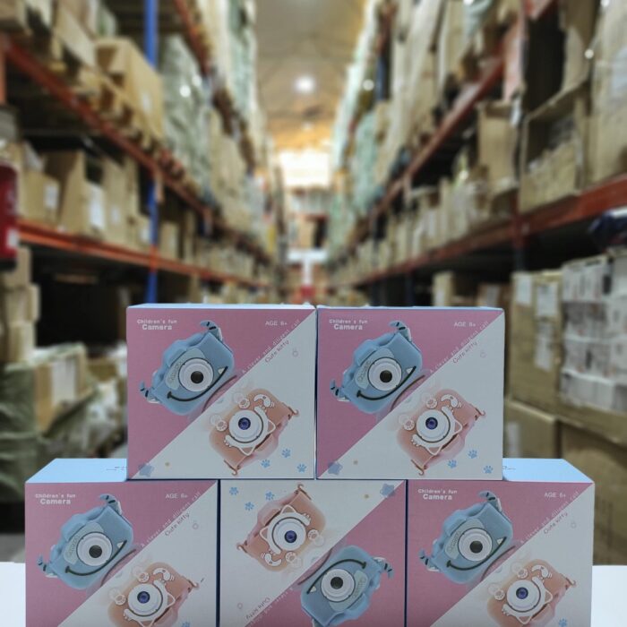 Cámara para Niños con Correa 1080P 2,0 Pulgadas Azul Gato