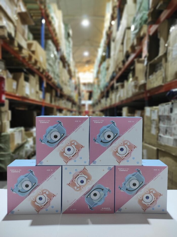 Cámara para Niños con Correa 1080P 2,0 Pulgadas Azul Gato