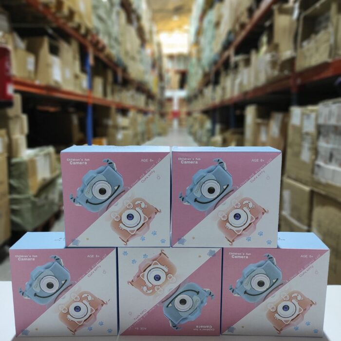 Cámara para Niños con Correa 1080P 2,0 Pulgadas Azul Gato