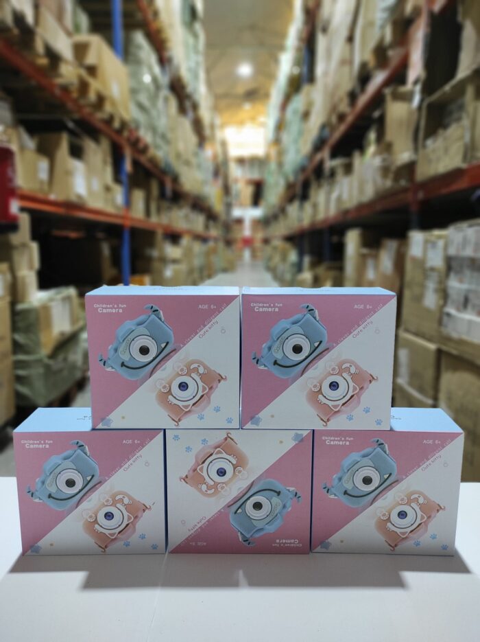 Cámara para Niños con Correa 1080P 2,0 Pulgadas Azul Gato
