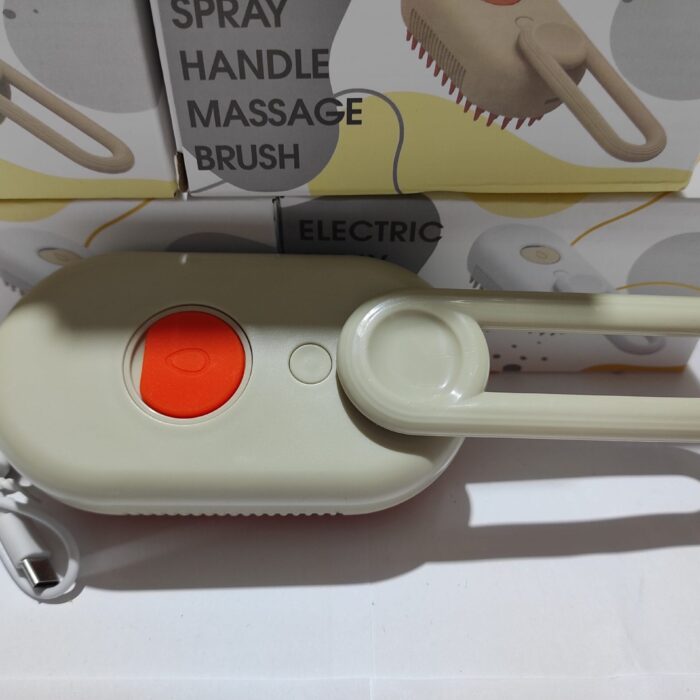 Cepillo vapor de masaje para mascota 3 en 1