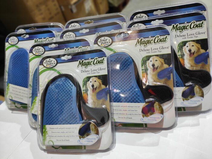Cepillo manopla para mascota 1 und