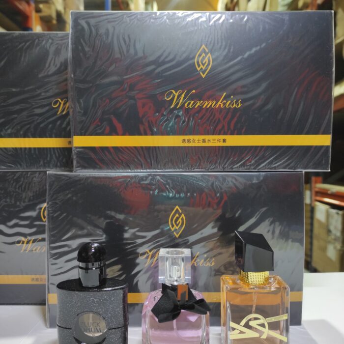 Conjuntos de 3 fragancias para mujer tipo YSL caja negro (no réplica)