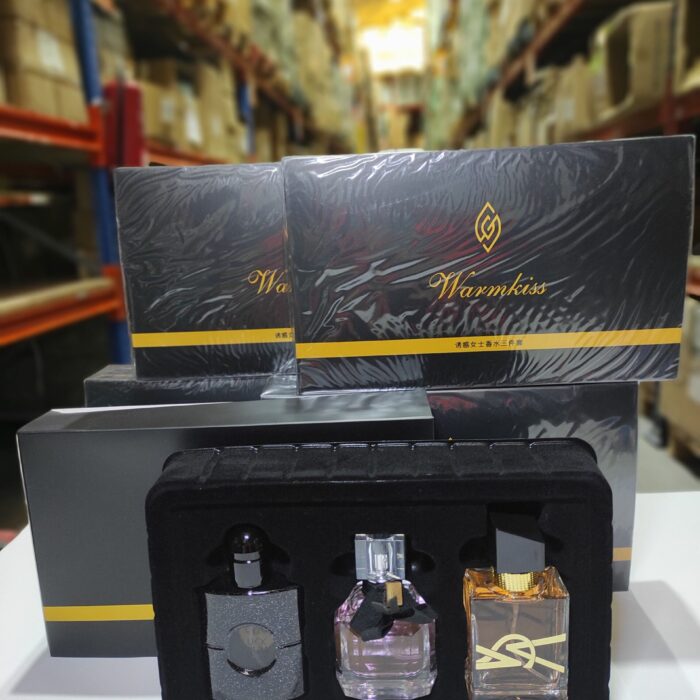 Conjuntos de 3 fragancias para mujer tipo YSL caja negro (no réplica)