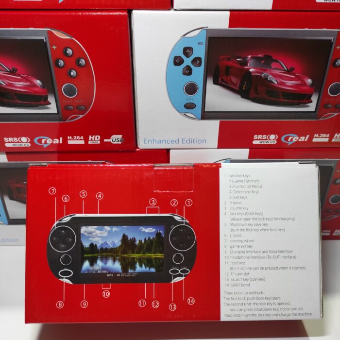 Consola de Juegos Portátil con pantalla de 4,3 Pulgadas
