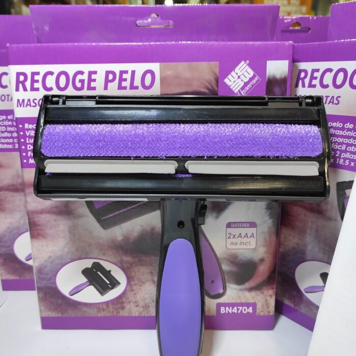 Rodillo Quitapelos mascotas con luz LED