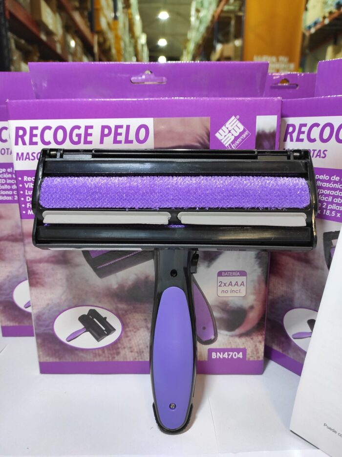 Rodillo Quitapelos mascotas con luz LED