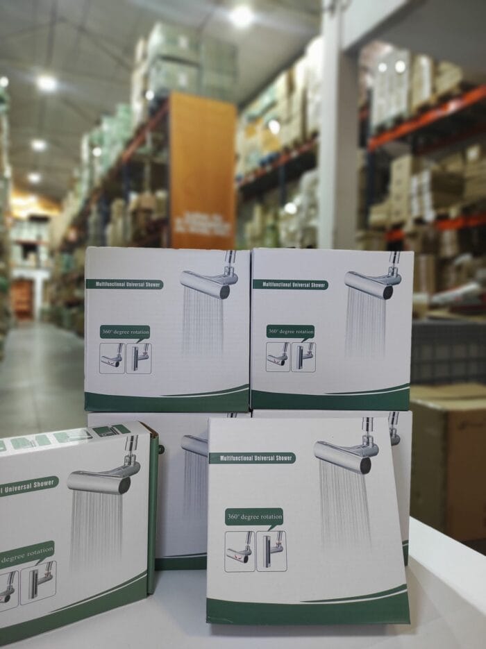 Grifo giratorio con cascada para extensión 4en1