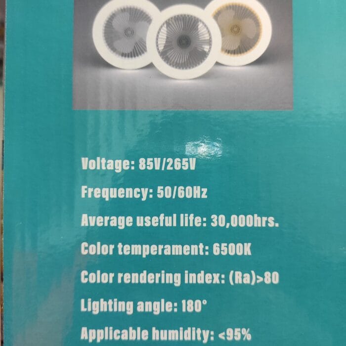 Ventilador de techo 2 en 1