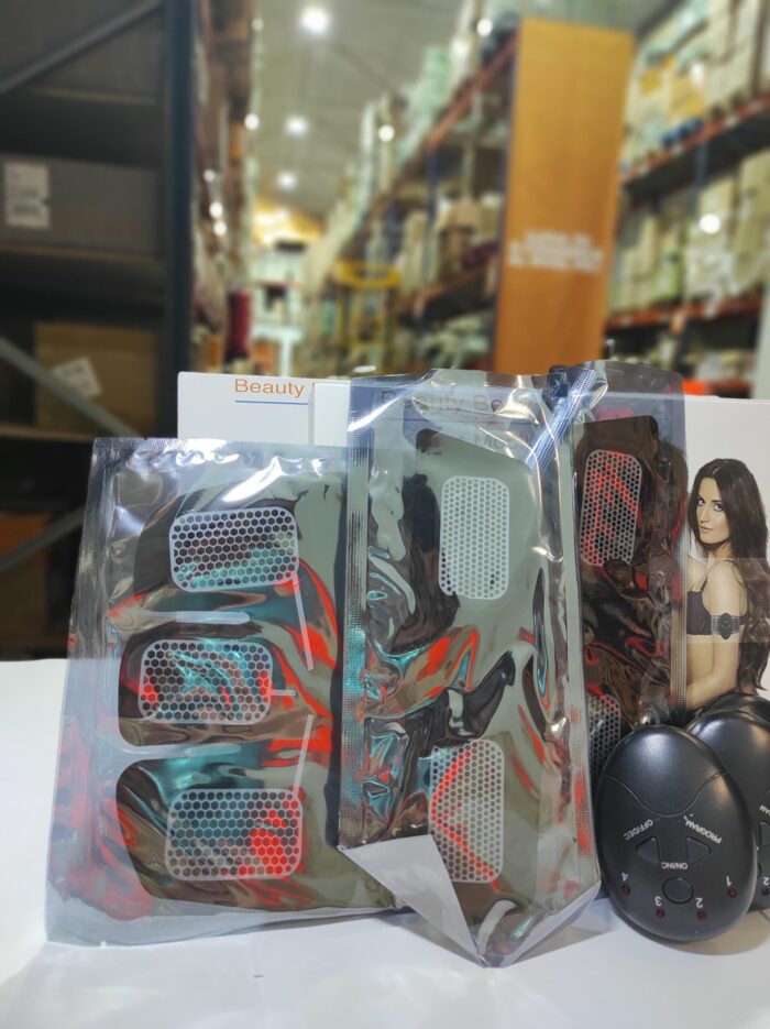 Estimulador muscular para entrenamiento de abdominales modelo pila
