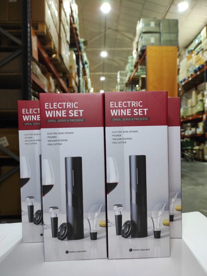 Sacacorchos eléctrico 4 en 1