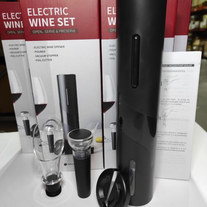 Sacacorchos eléctrico 4 en 1