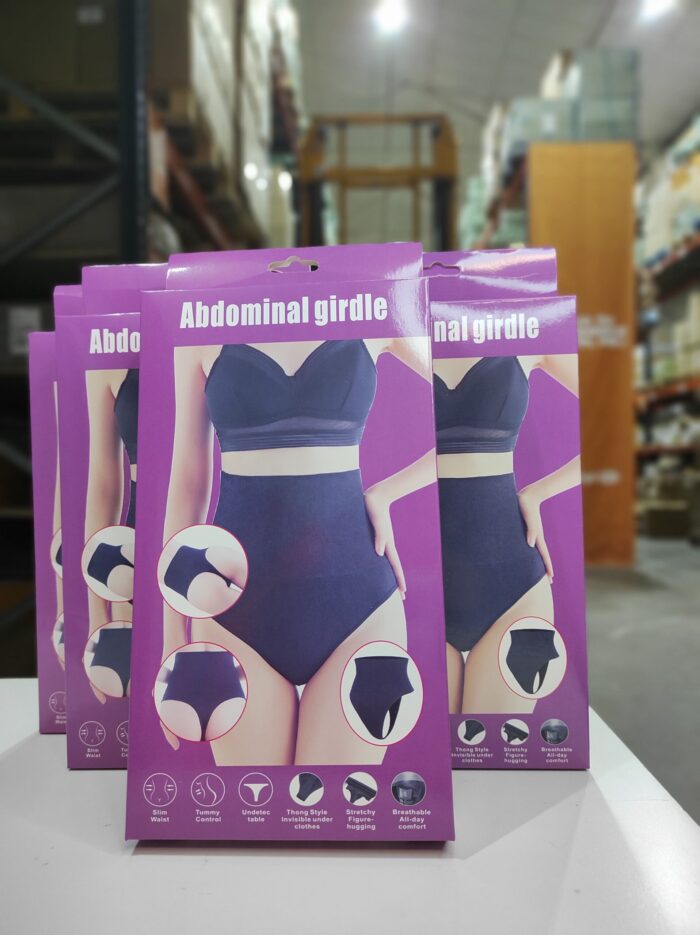 Tanga moldeadora de cadera negro S/M