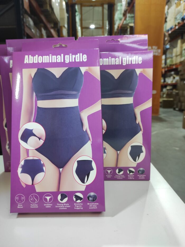 Tanga moldeadora de cadera negro S/M