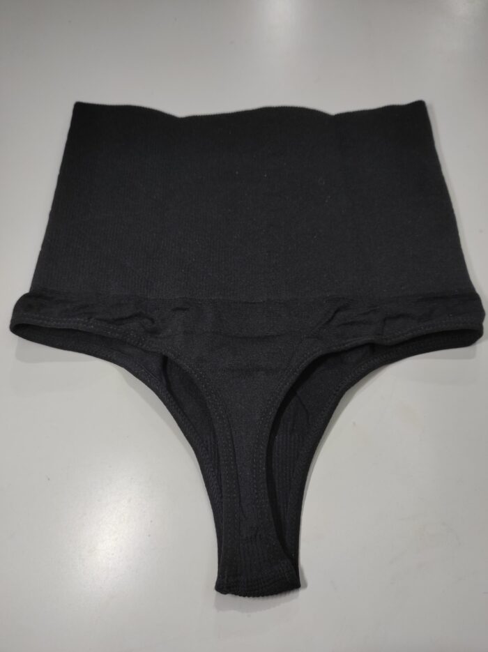 Tanga moldeadora de cadera negro S/M