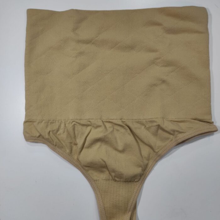Tanga moldeadora de cadera beige S/M